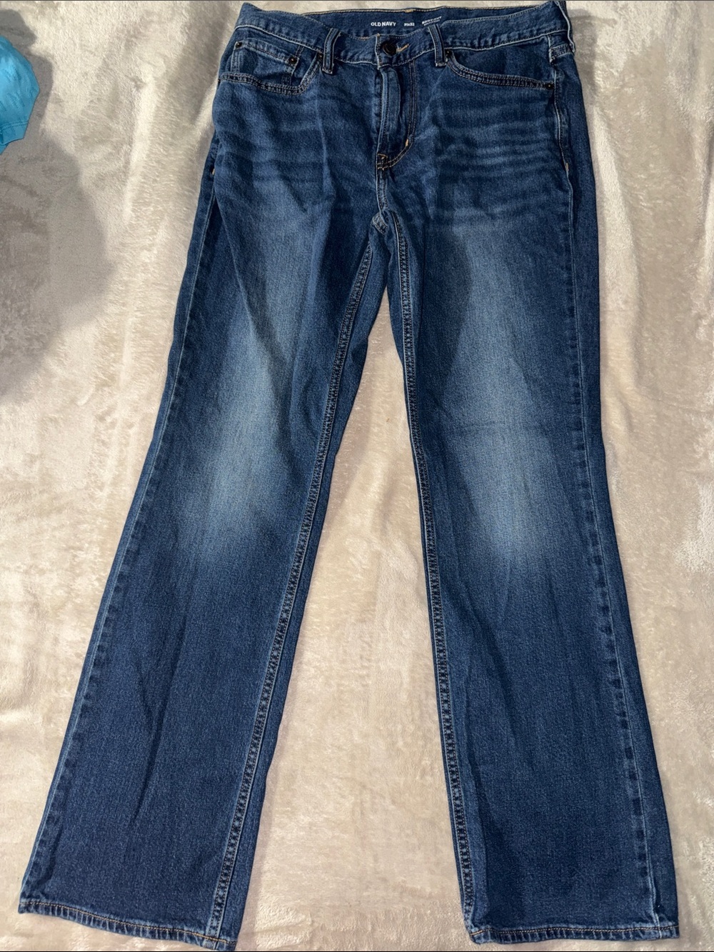 Old Navy Men's Dark Blue Bootcut Jeans